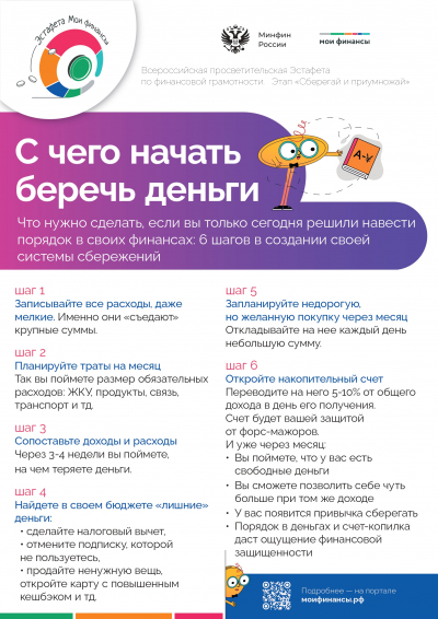 С чего начать беречь деньги