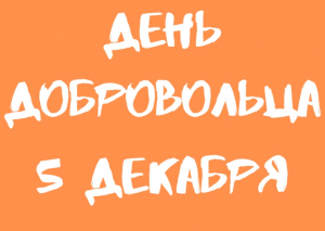 День добровольца.